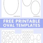 free printable oval templates