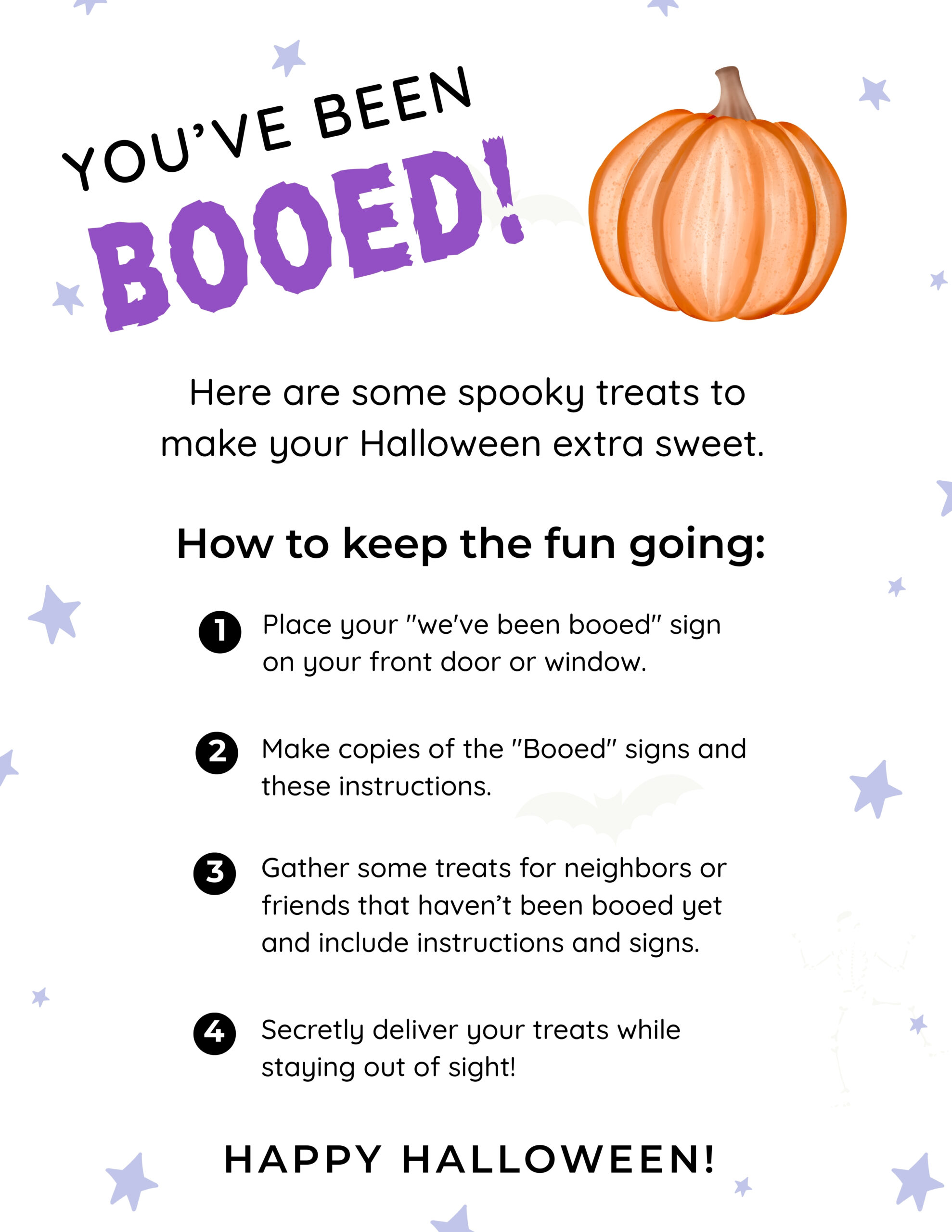 you've been booed printable instructions
