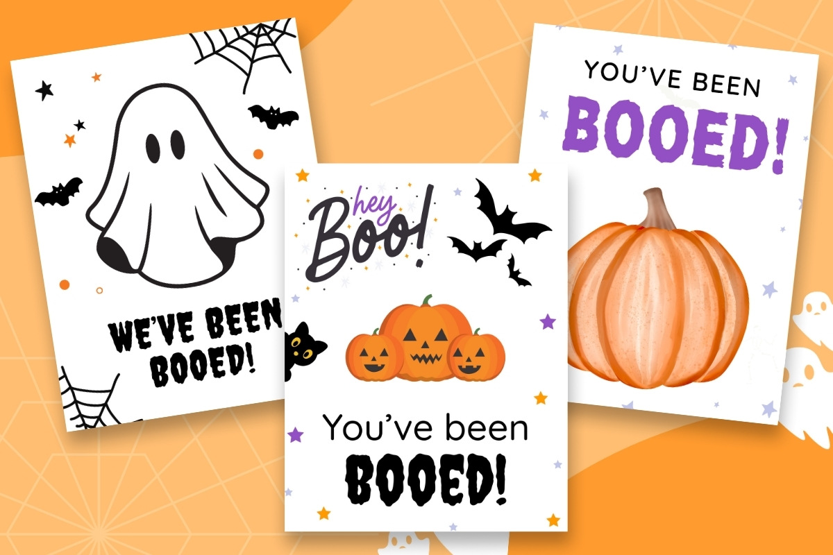 you've been booed printables