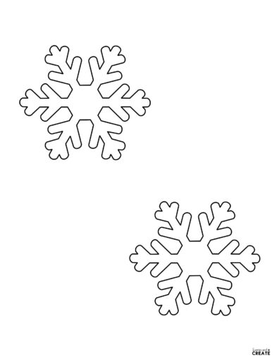 Snowflake Outline