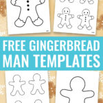 gingerbread man templates